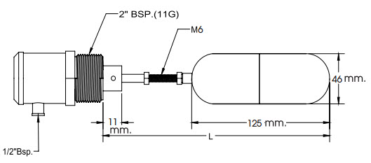 LP14 Công tắc đo mức / LP-14: Level Switch