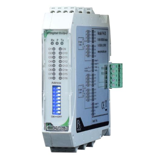 MODBUS RS-485 I/O MODULE 16 DIGITAL OUTPUT